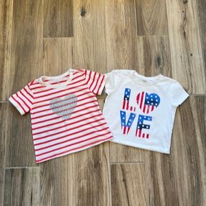 Patriotic Top Summer Bundle Gap/Gymboree Size 4